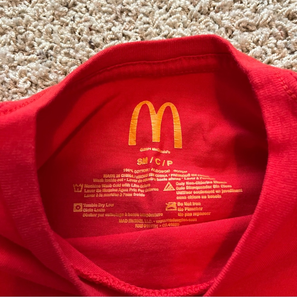McDonald’s Smile Tee T-Shirt BoxLunch Exclusive Small - Picture 4 of 5